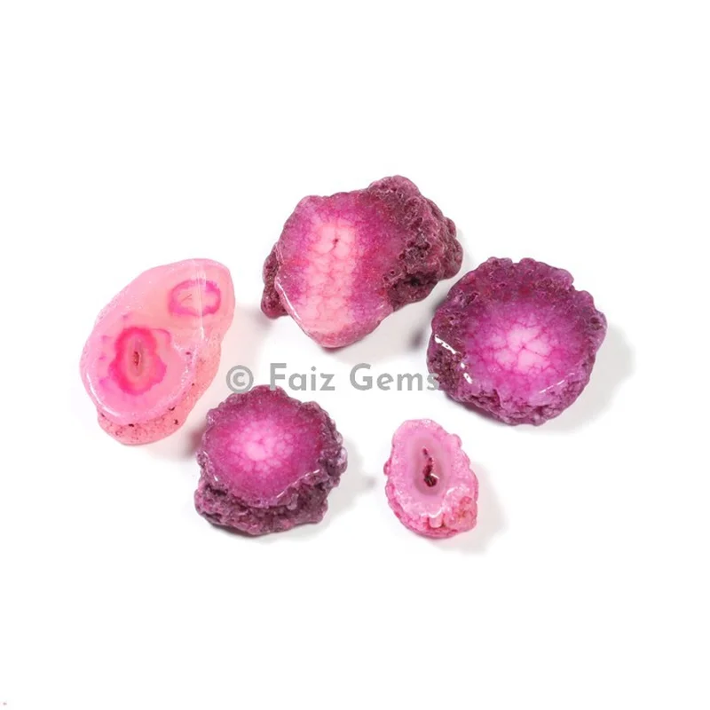 Pink Solar Quartz Cabochons