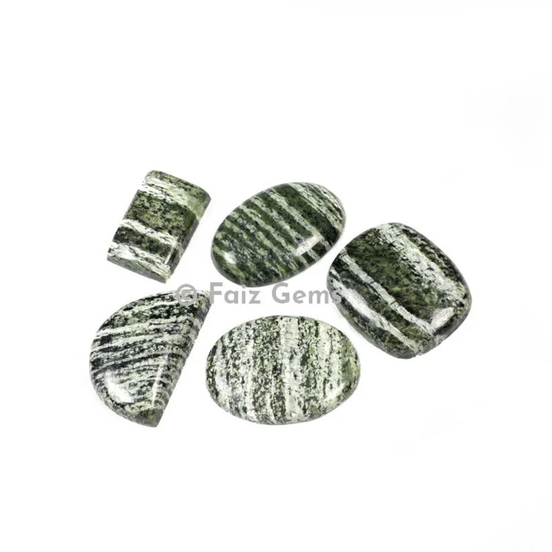 Silver Line Jasper Cabochons