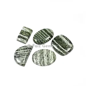 Silver Line Jasper Cabochons