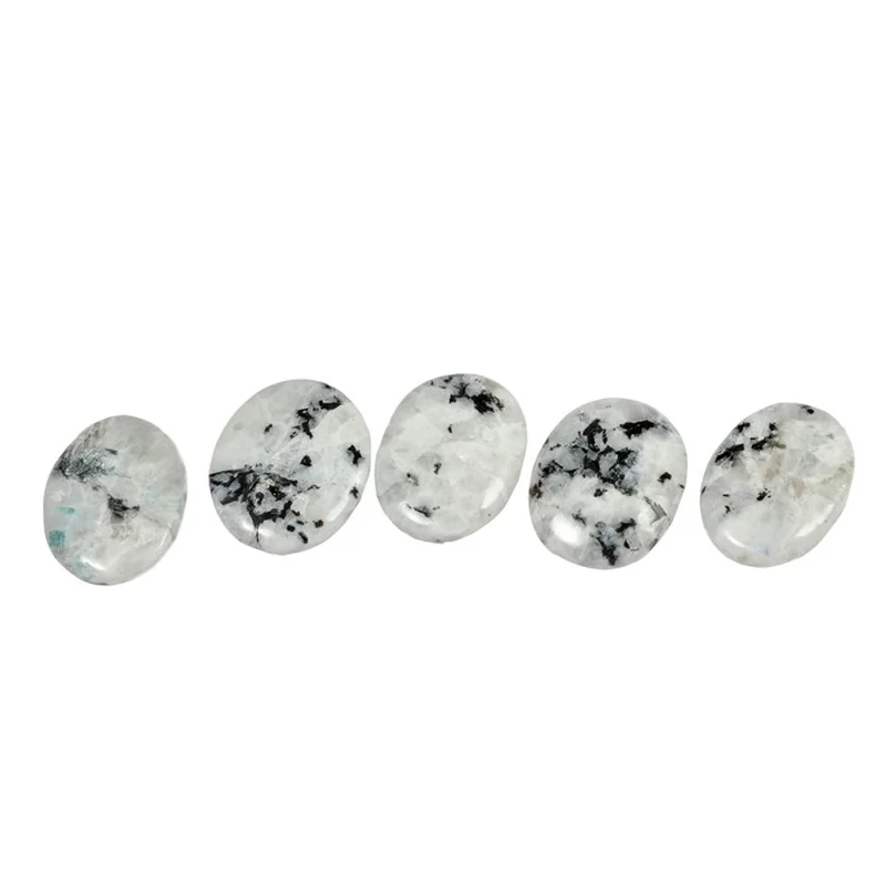 Rainbow Moonstone Cabochons