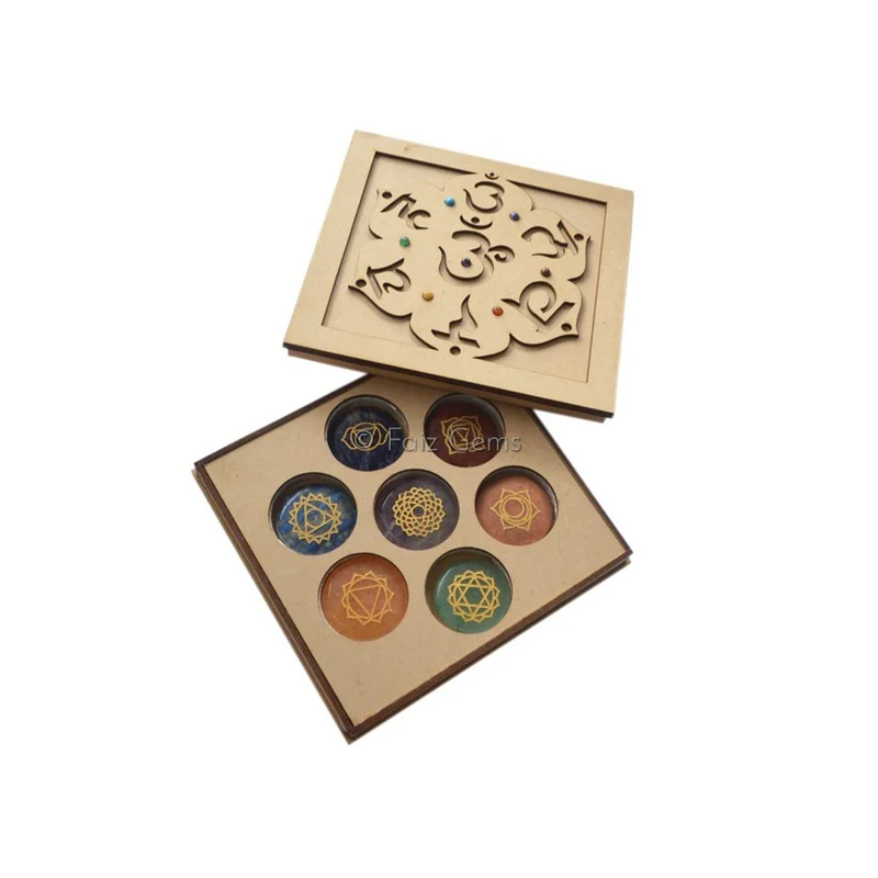 Seven Chakra Gift Box With Reiki Symbols