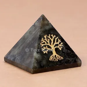 Labradorite Tree of Life Pyramids