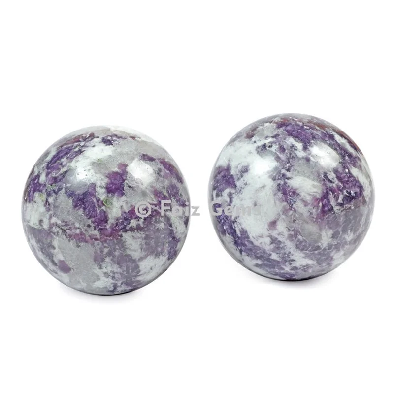 Lepidolite Spheres