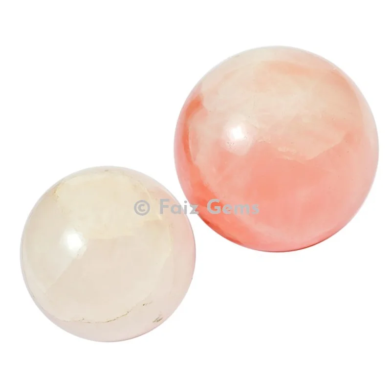Rose Quartz Spheres