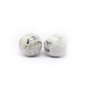 Rainbow Moonstone Spheres