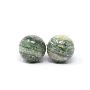 Green Mica Spheres