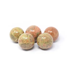 Unakite Spheres