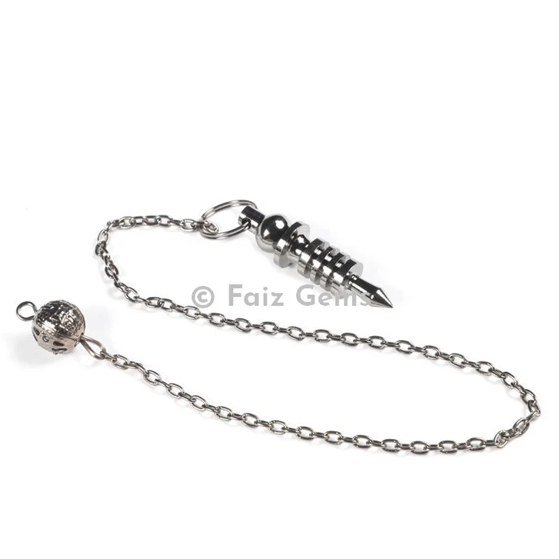 3 Plated Isis Silver Metal Metal Pendulum