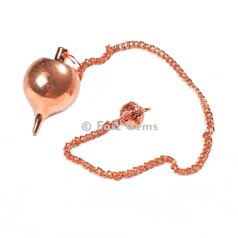 Copper Brass Pointed Ball Metal Pendulum