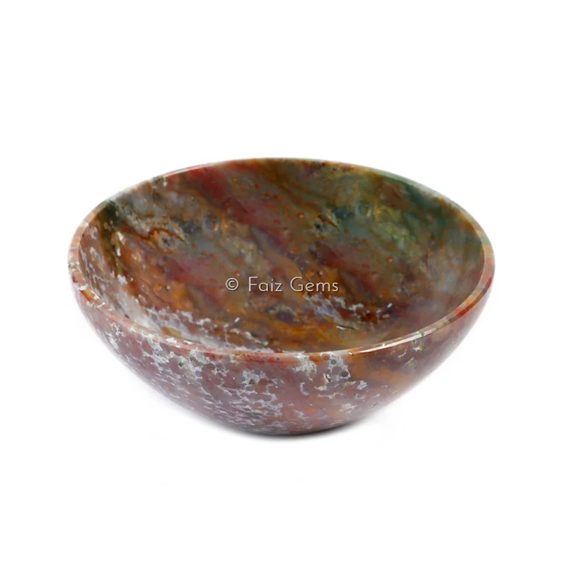 Blood Agate Bowl