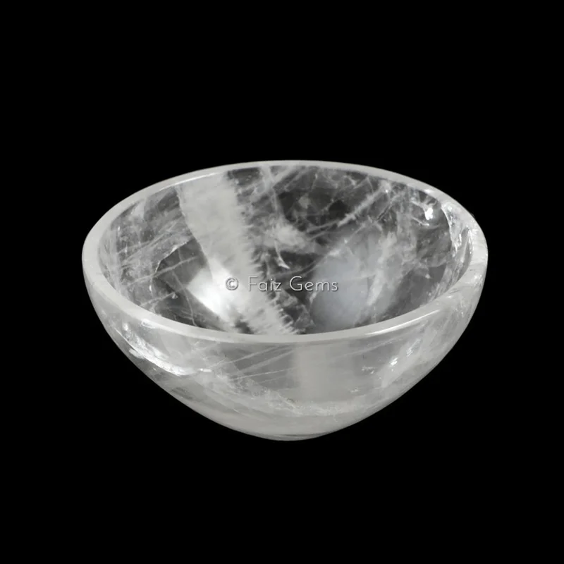 Crystal Quartz Agate Bowl