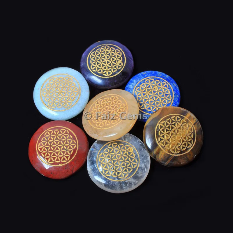 Flower Of Life Chakra Set
