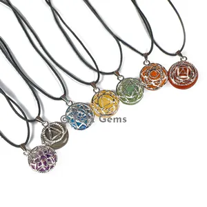 Chakra Disc Jewellery Set