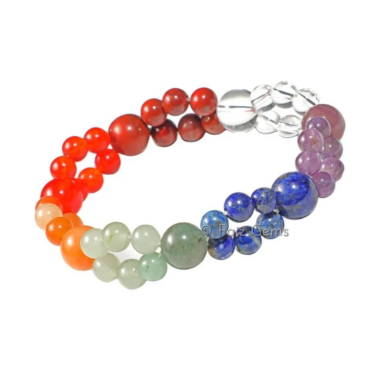 7 Chakra Double Line Barcelet