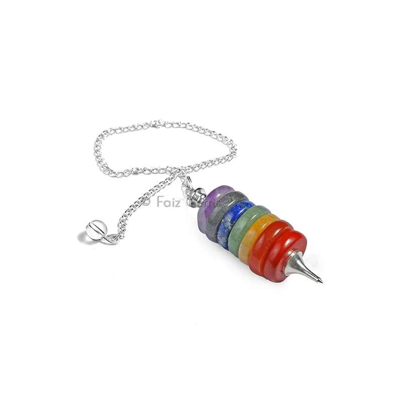 Seven Chakra Circle Pendulum