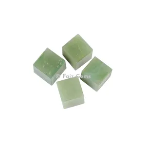 Green Aventurine Gemstone Cubes