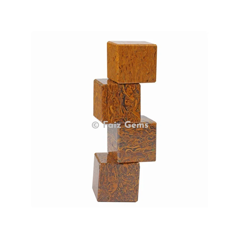 Calligraphy Gemstone Cubes