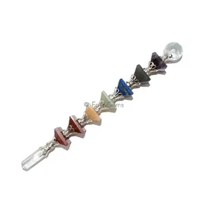 Seven Chakra Pyramid Healing Wands
