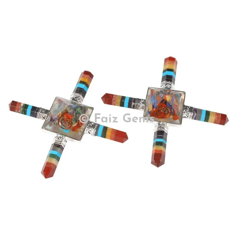 Chakra Pencil Generator with Orgonite Pyramids