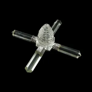 Clear Quartz Shree Yantra Healing Generator