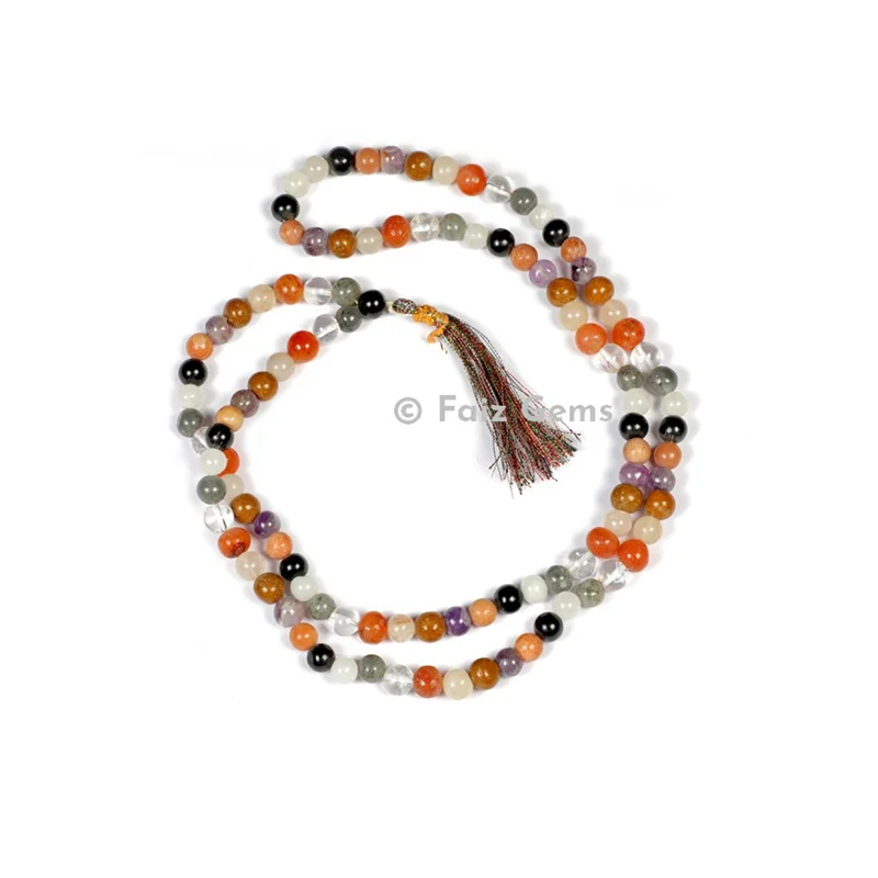 Chakra Stone Beads Japa Mala