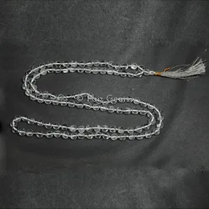 Crystal Quartz Gemstone Japa Mala