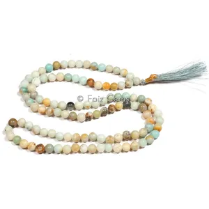 Amazonite Gemstone Japa Mala