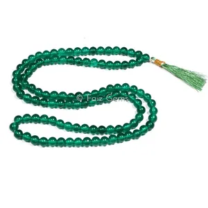 Green Jade Gemstone Japa Mala