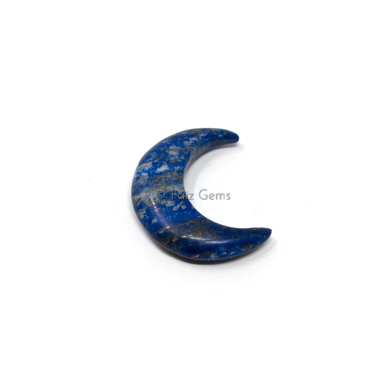 Lapis Lazuli Moon Shaped Stone