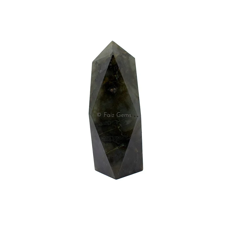 Labradorite Faceted Tower