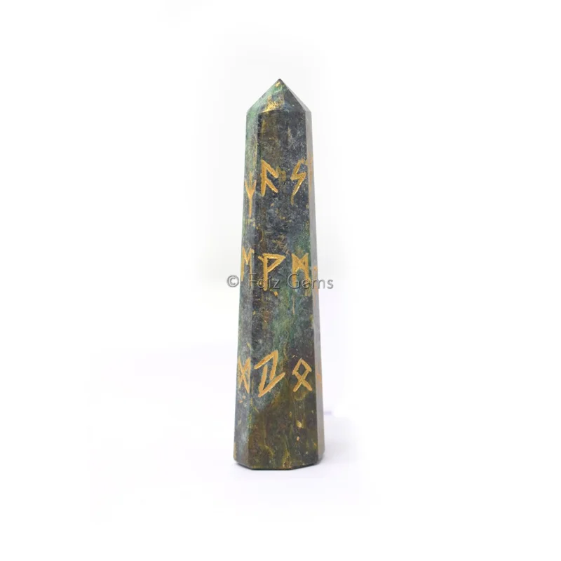 Ruby Zoisite Rune Set Obelisk