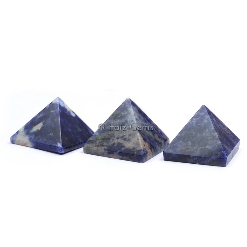 Sodalite Gemstone Pyramid