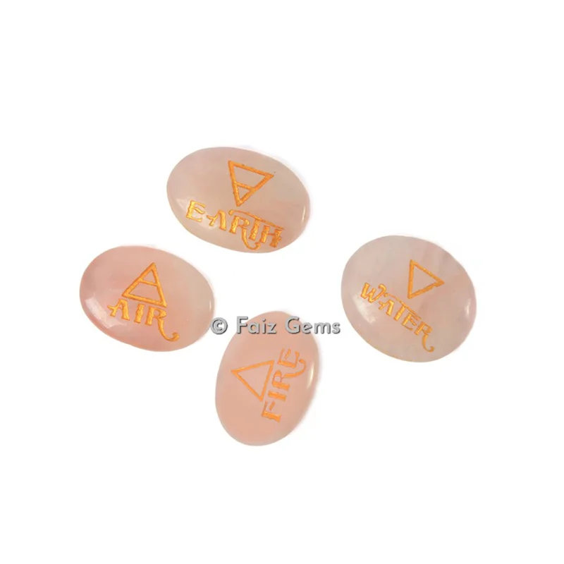 Rose Quartz Reiki Element Set