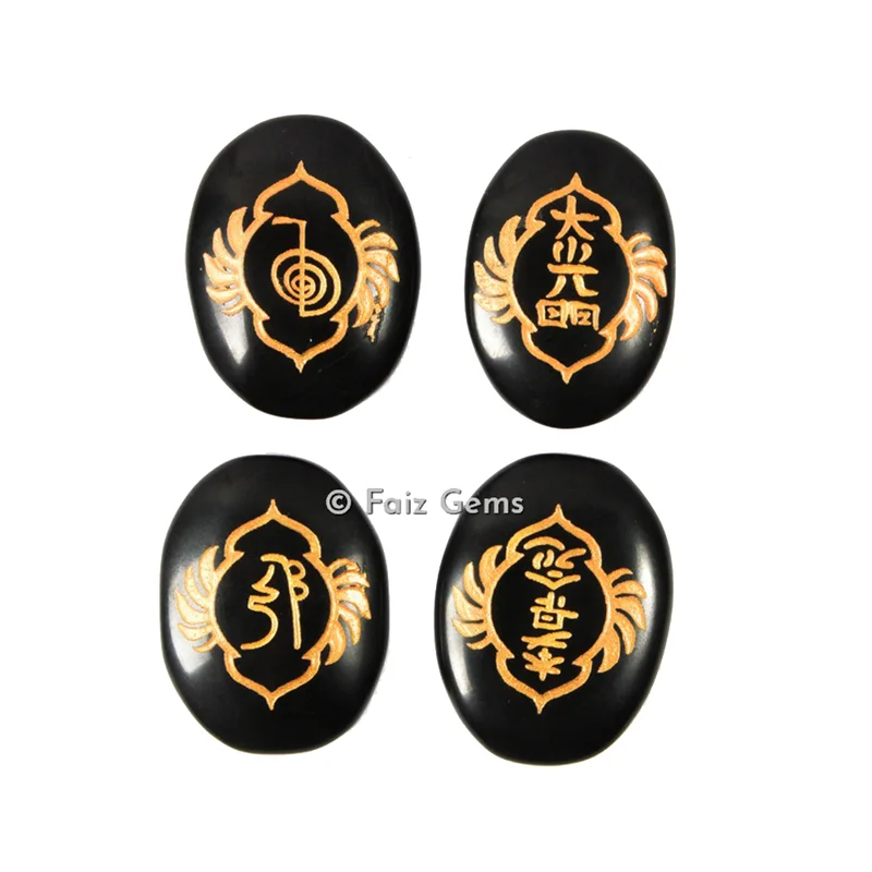 Black Agate Usui Reiki Set