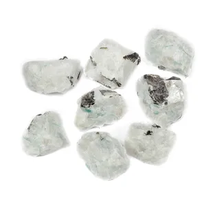 Rainbow Moonstone Rough Chunk