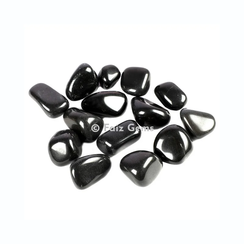 Black Obsidian Tumbled