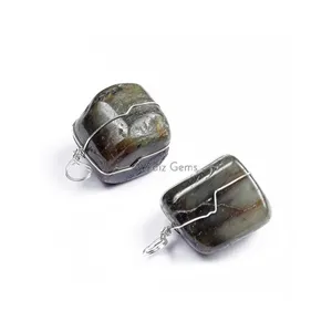 Labradorite Wire Wrap Pendants