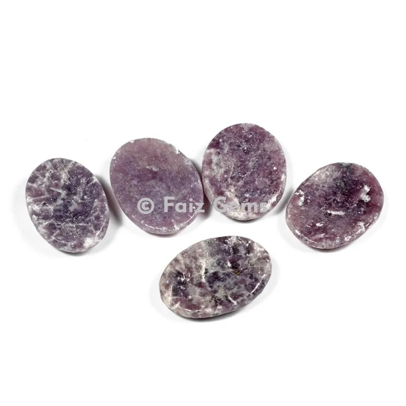 Lepidolite Worry Stone