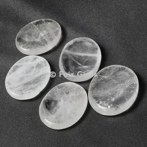 Crystal Quartz Worry Stone