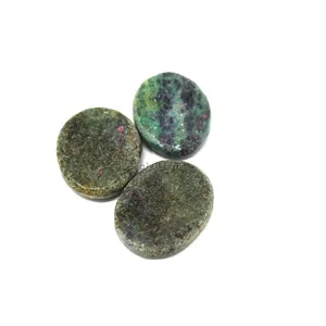 Ruby Zoisite Worry Stone