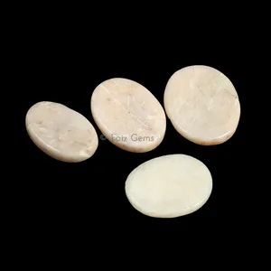 Cream Moonstone Worry Stone