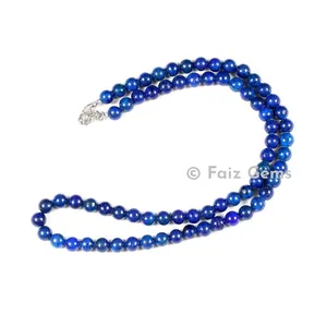 Lapis Lazuli Round Beads Necklace
