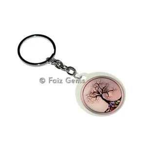 Tree of life Energy Acrylic Keyring