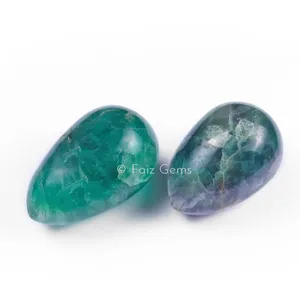 Green Fluorite Gemstone Eggs