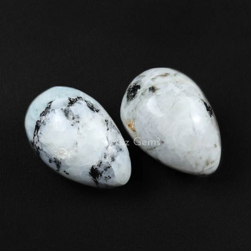 Rainbow Moonstone Gemstone Eggs