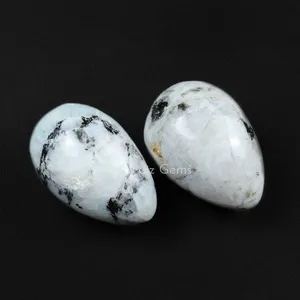 Rainbow Moonstone Gemstone Eggs