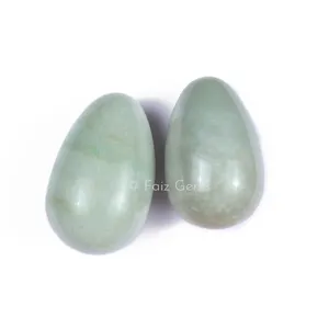 Green Aventurine Gemstone Eggs