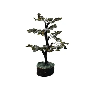 Labradorite Mseal Wire Tree(150 Chips)