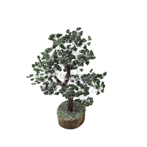 Dark Green Aventurine Mseal Wire Tree(300 Chips)