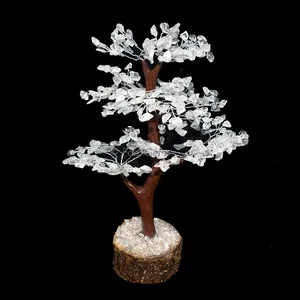 Crystal Quartz Mseal Wire Tree(300 Chips)
